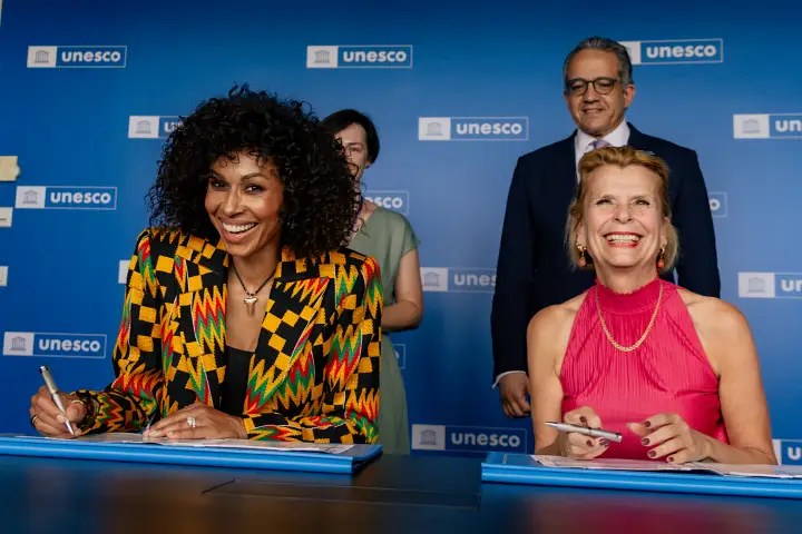 Ghanaian-Founded Omenaa Foundation pledges €1m to UNESCO for African arts and education