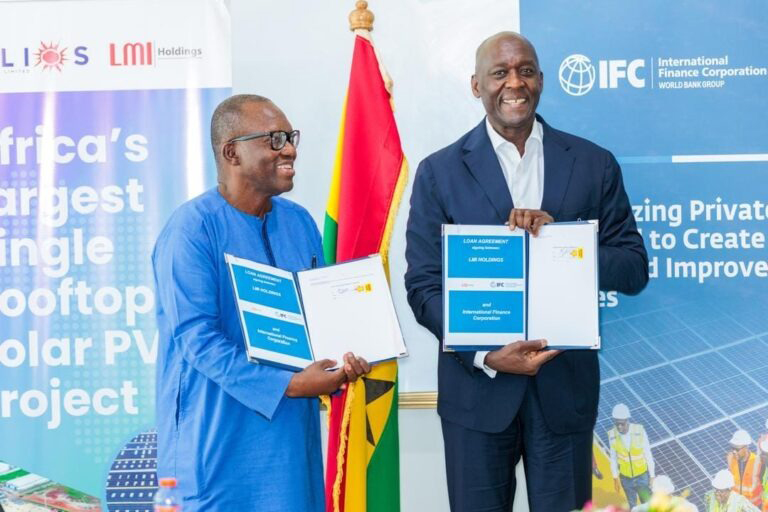 IFC and LMI Holdings inject $39.5m to power Ghana's industrial zones with 100MW solar project