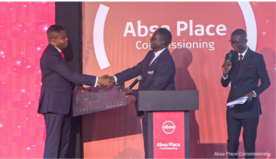 Absa Bank Ghana's new Ridge headquarters wins international green building certification