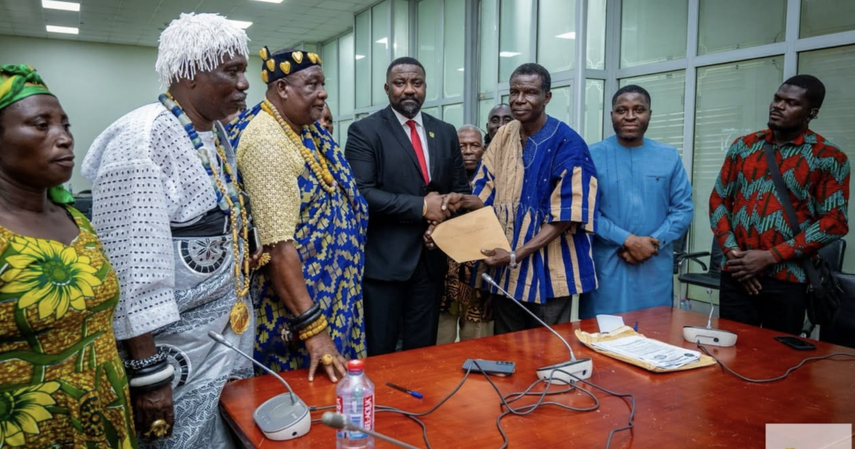 Ketu North MP demands urgent action on Weta Irrigation crisis affecting 1,200 farming families