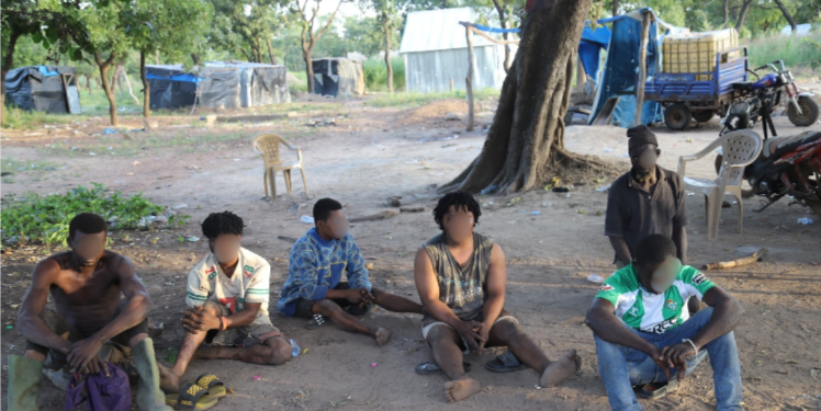 NAIMOS Raids Illegal Mining Site in Savannah Region, Arrests Six Suspects