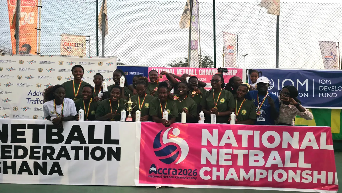 Winneba Hunters Claim Glory at IOM National Netball Championship