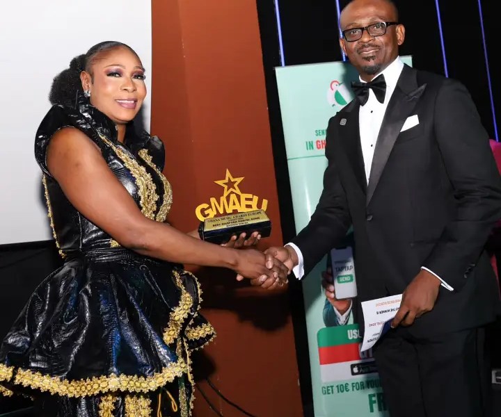 Mistress Dorcas Triumphs at Ghana Music Awards Europe, Claims Best Diaspora Gospel Song
