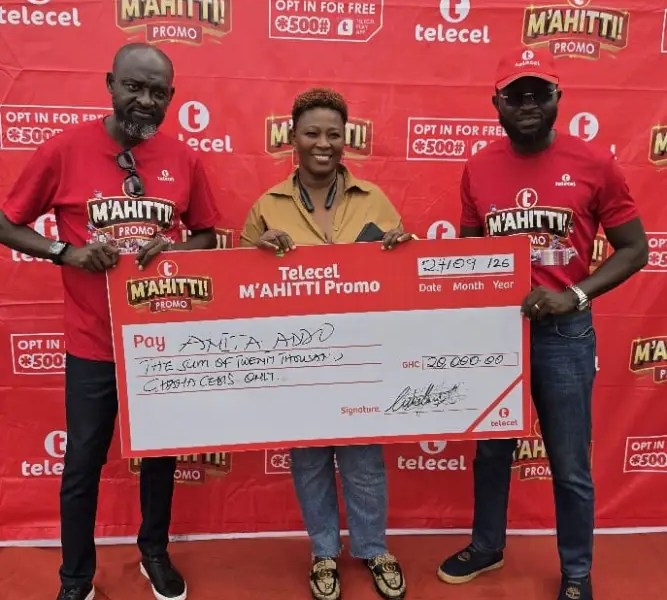 Teachers, Entrepreneurs Bag GHC20,000 Each in Telecel M'ahitti Promo as Scheme Nears Final Month