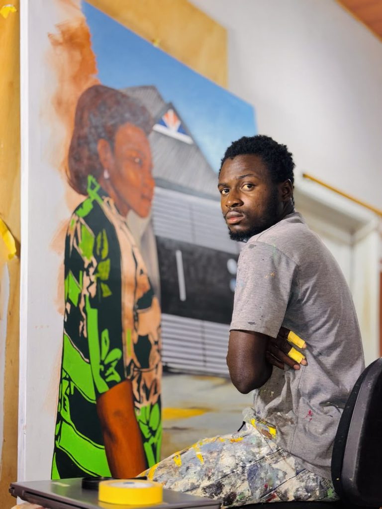 Ghanaian Artist Ezra Appiah Opens First Solo Show as Absa L'Atelier Celebrates Emerging Talent
