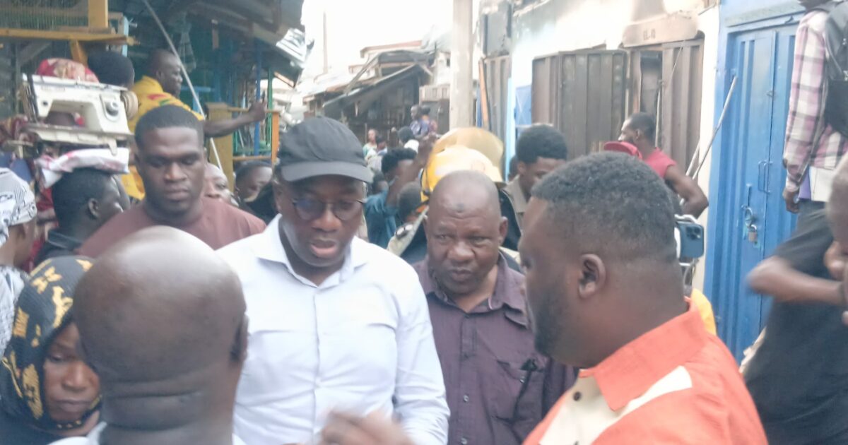 Government mobilises NADMO assessment after Kumasi Central Market fire destroys 15 shops