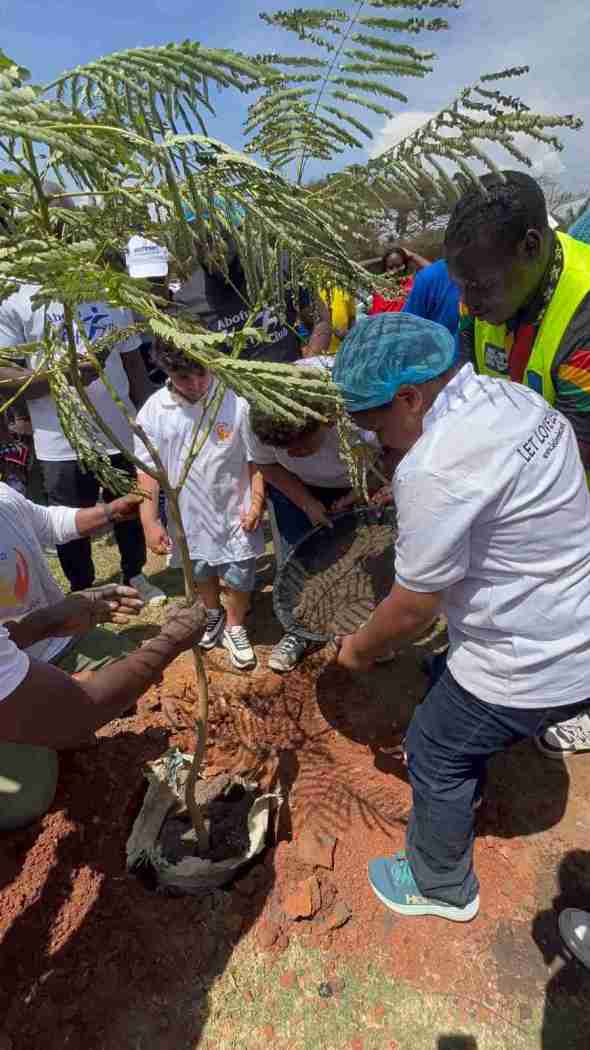 Thousands Join Accra's Green & Clean Drive: NGO Launches 'Adopt a Tree' Campaign to Combat Pollution