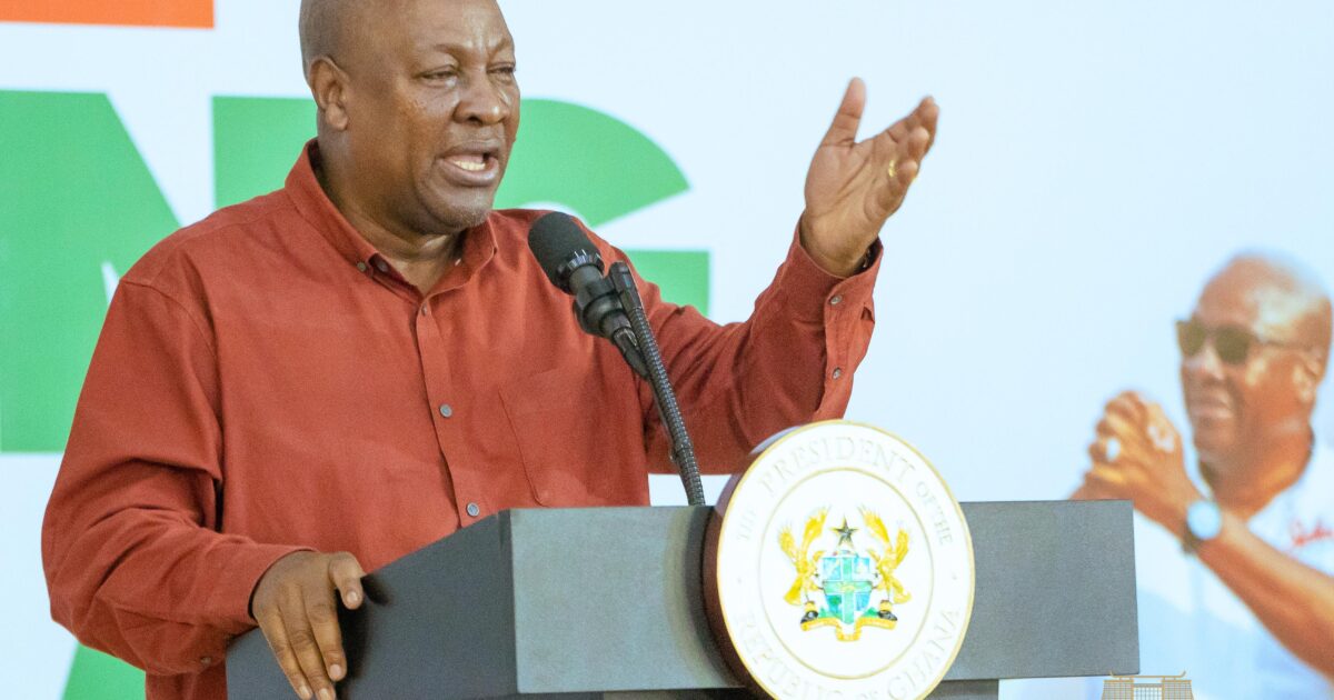 Mahama wraps Ahafo tour, pledges fair share of development as NDC sweeps parliamentary seats