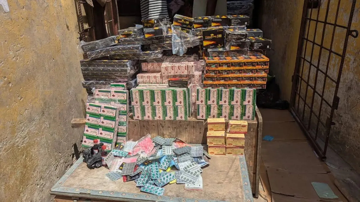 Eight arrested in major drugs and fake medicines bust at Okaishie market