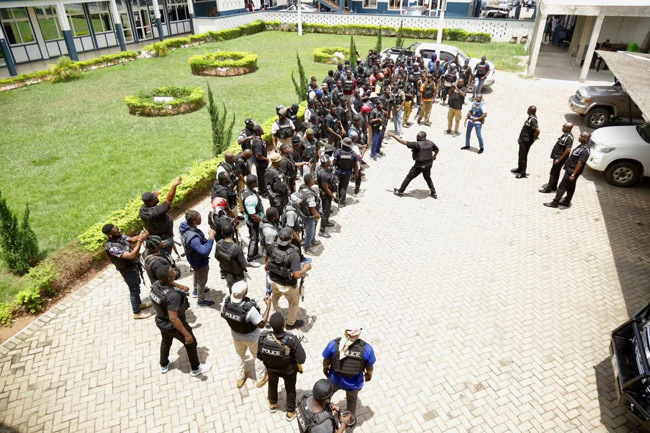 IGP reinforces Nkwanta security with specialised unit and armoured vehicle deployment
