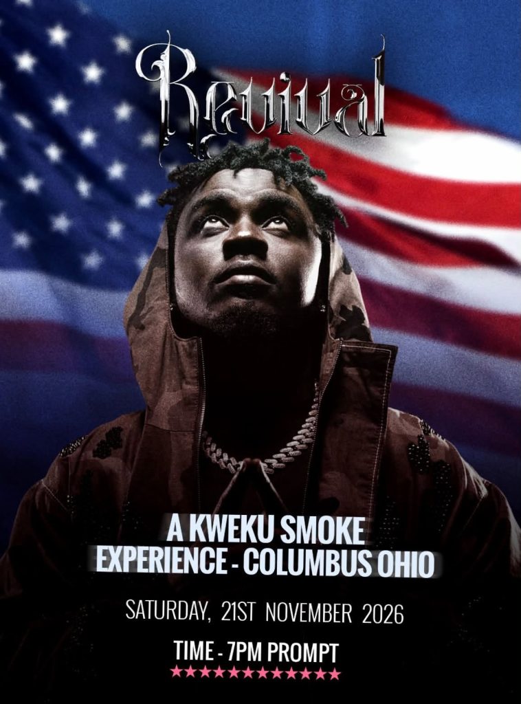 Kweku Smoke Brings Revival Concert to Columbus, Ohio in November