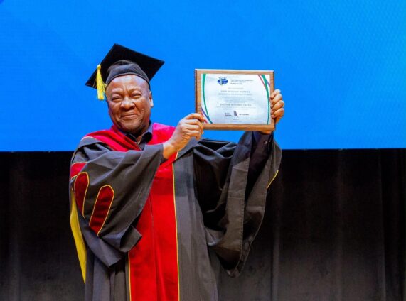 Mahama receives honorary doctorate from Russian university, pledges deeper Ghana-Russia educational ties