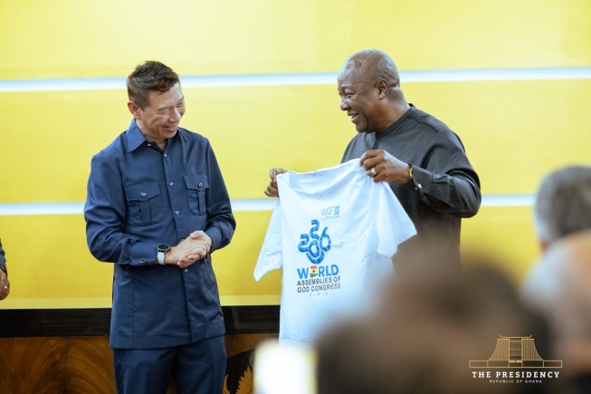 Mahama affirms faith commitment as Ghana hosts historic Assemblies of God World Congress