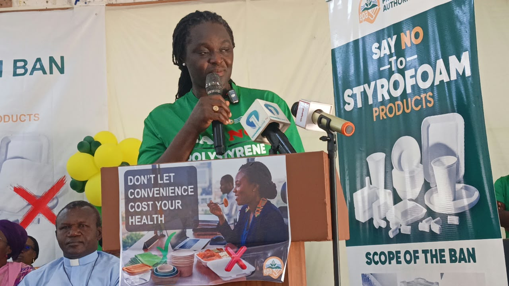 Ghana's Styrofoam ban kicks off in 2027 – EPA urges return to plantain leaves and sustainable packaging