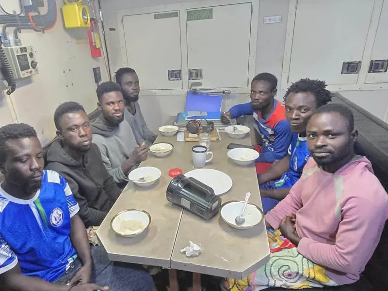 Seven Sekondi fishermen rescued after going missing in Benin waters