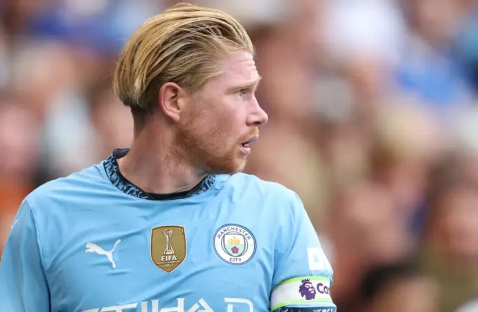 Kevin De Bruyne announces to leave Manchester City at the end of the season.